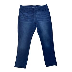 Source Unknown Dark Blue Ankle Jeans